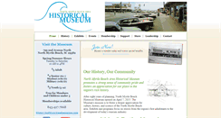 Desktop Screenshot of northmyrtlebeachmuseum.com